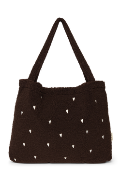 Teddy Mom Bag | Chocolat Cœurs