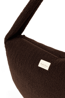 Teddy Cross Body Bag | Chocolate