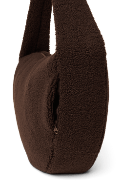Teddy Cross Body Bag | Chocolate