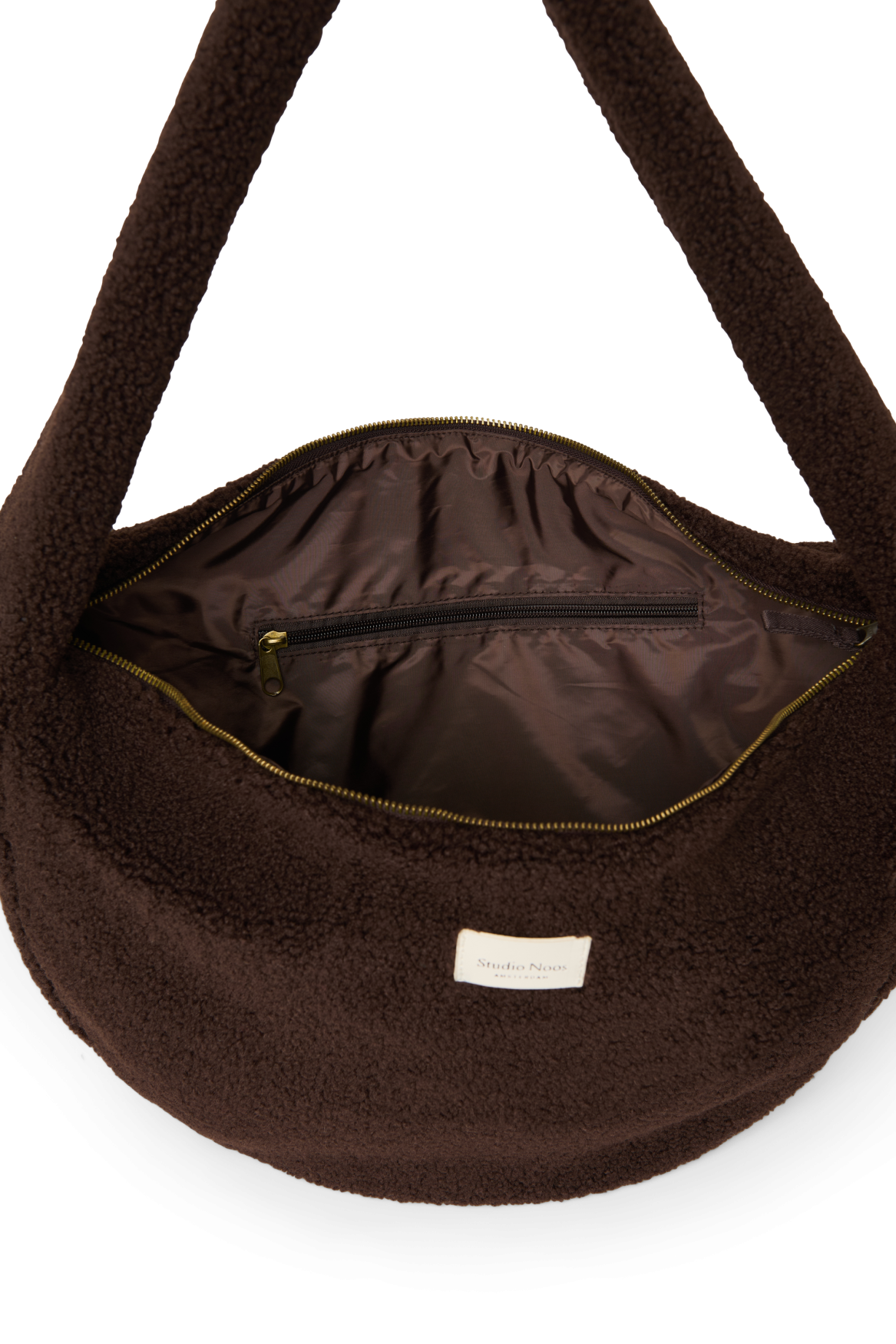 Teddy Cross Body Bag | Chocolate