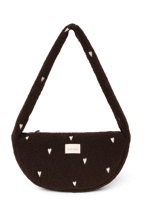 Teddy Cross Body Bag | Chocolate Hearts