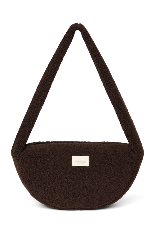 Teddy Mini Cross Body Bag | Chocolate