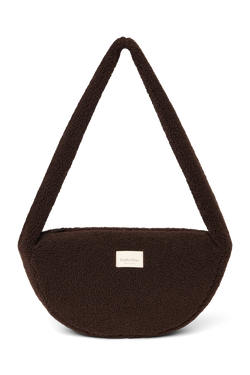 Teddy Mini Cross Body Bag | Chocolate