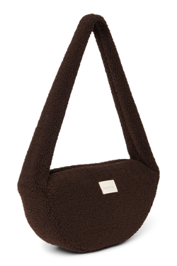 Teddy Mini Cross Body Bag | Chocolate