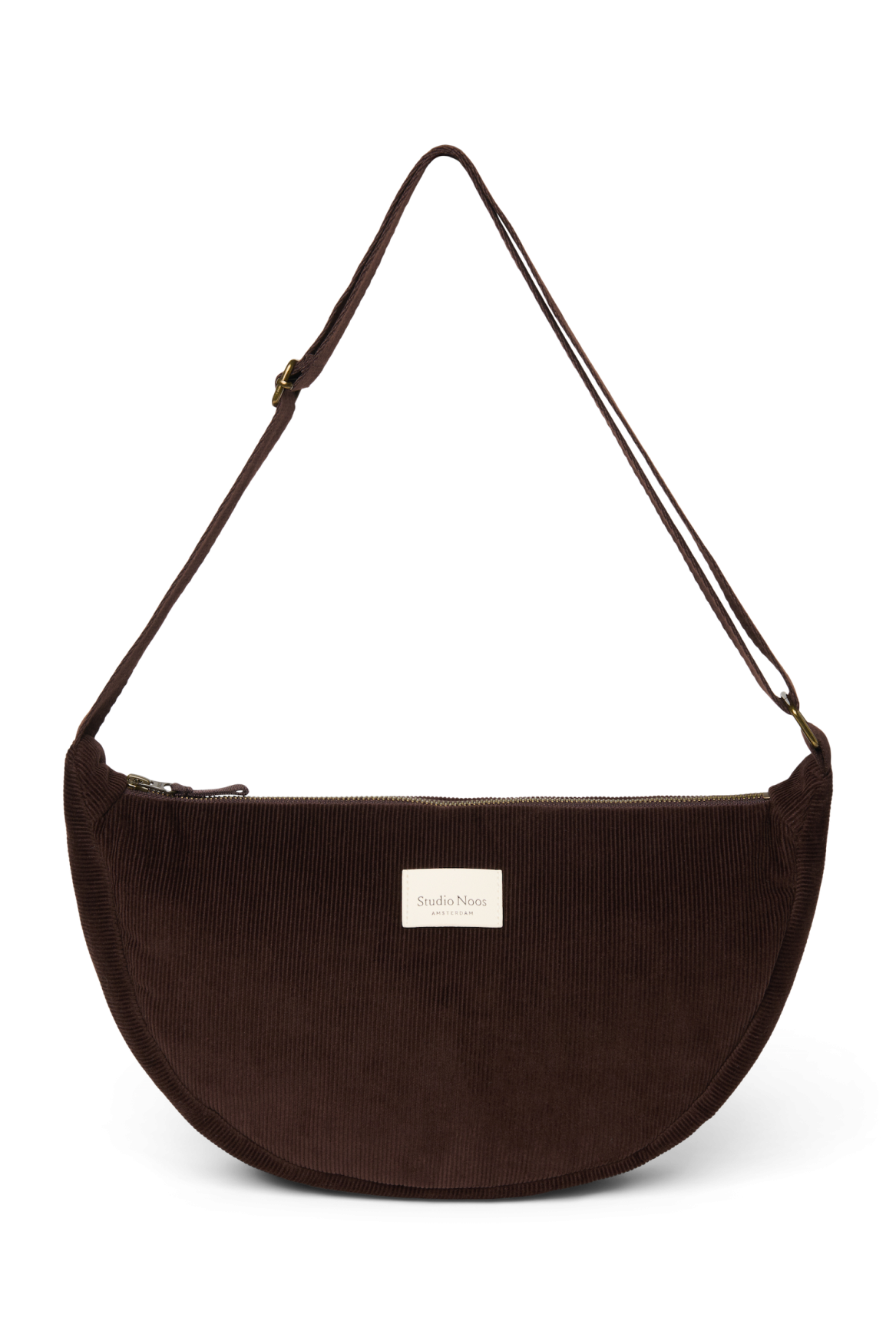 Rib Puffy Adult Fanny Pack | Dark Brown