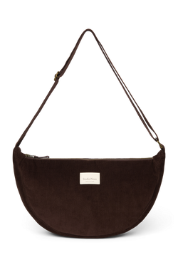 Rib Puffy Adult Fanny Pack | Dark Brown