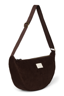 Rib Puffy Adult Fanny Pack | Dark Brown