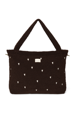 Teddy Diaper Bag | Chocolate Hearts