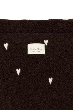 Teddy Diaper Bag | Chocolate Hearts