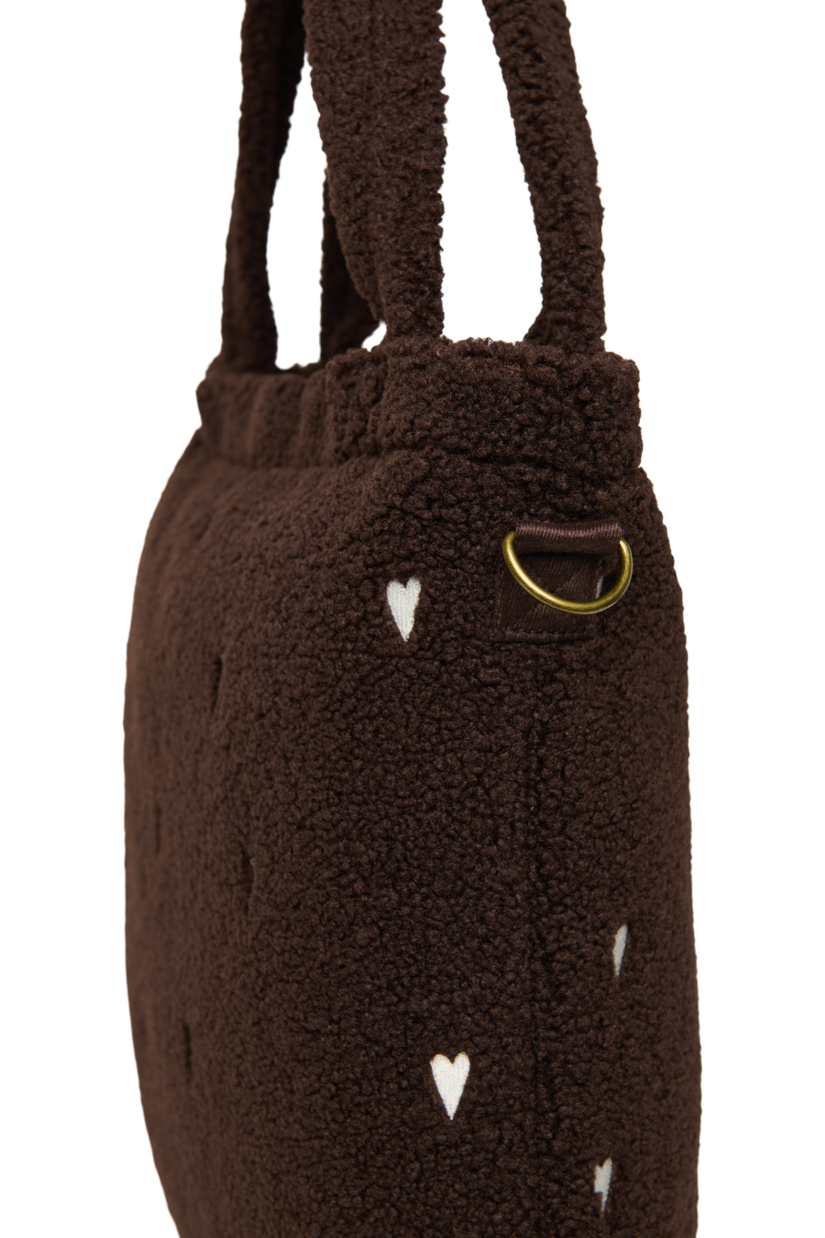 Teddy Diaper Bag | Chocolate Hearts
