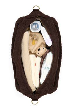 Teddy Diaper Bag | Chocolate