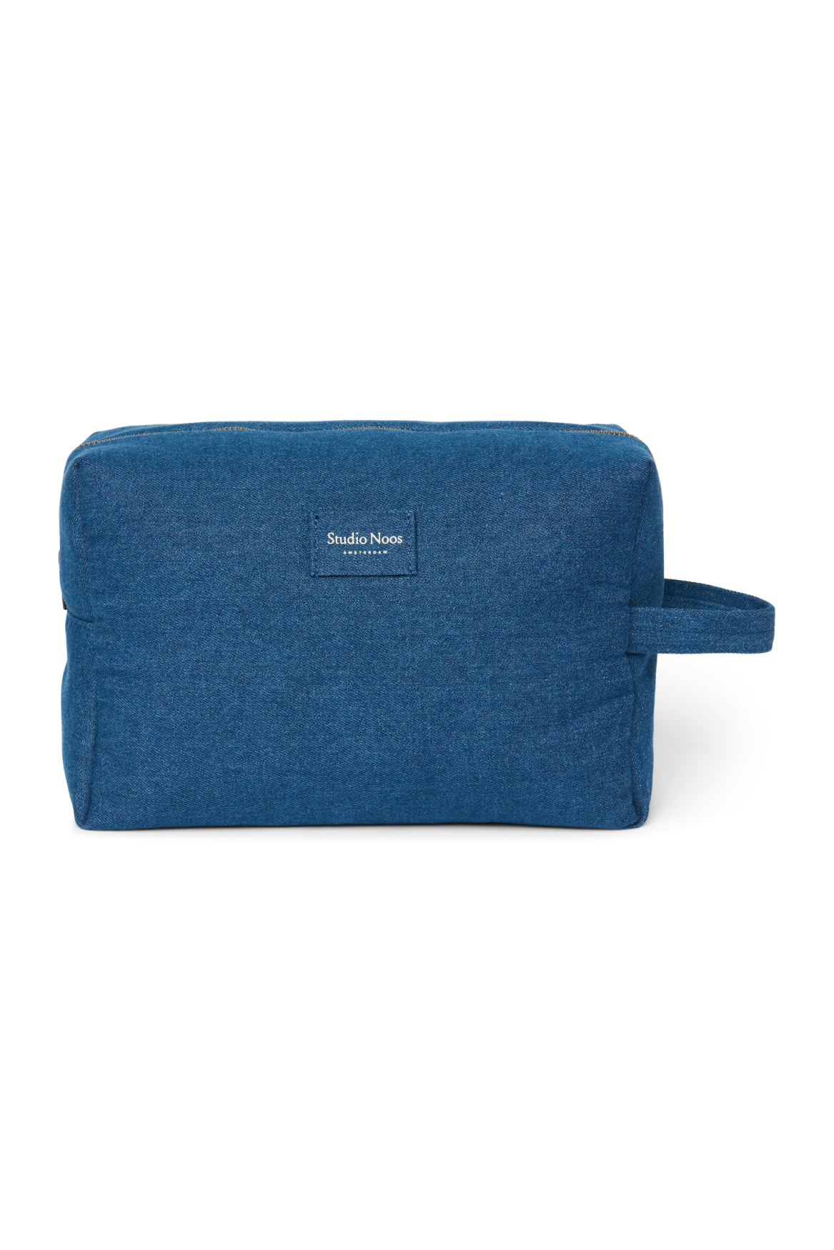 Denim Toiletry Bag | Dark Blue