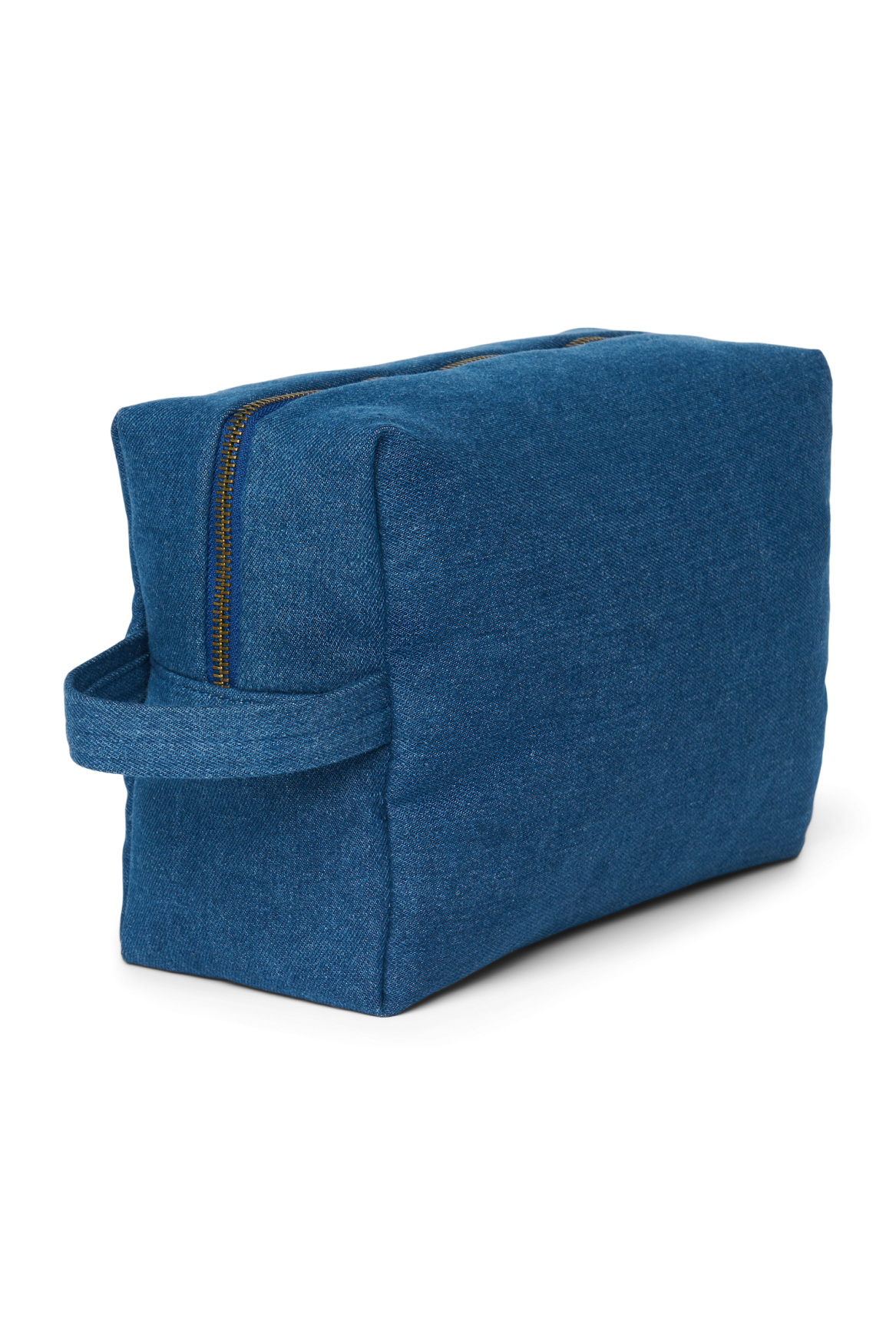 Denim Toiletry Bag | Dark Blue