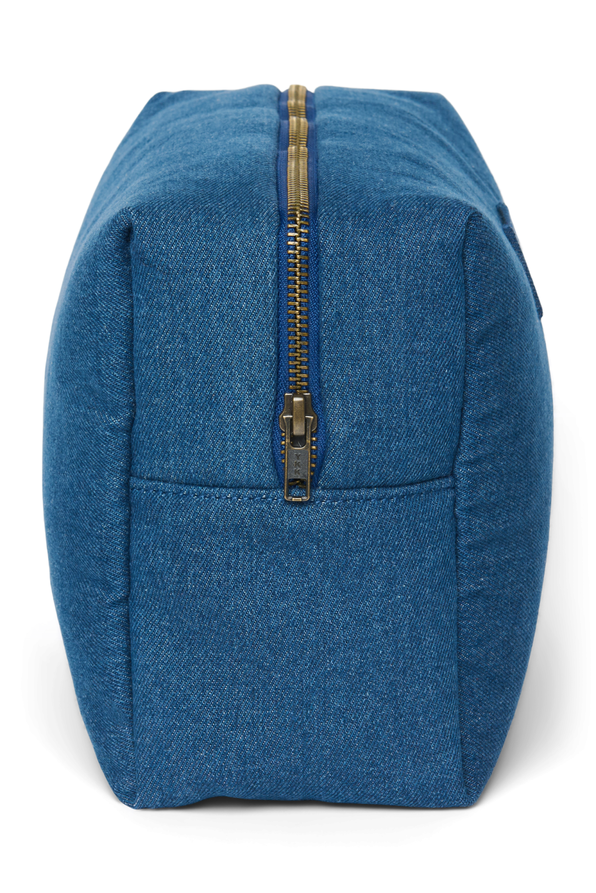 Denim Toiletry Bag | Dark Blue