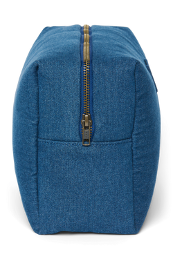 Denim Toiletry Bag | Dark Blue