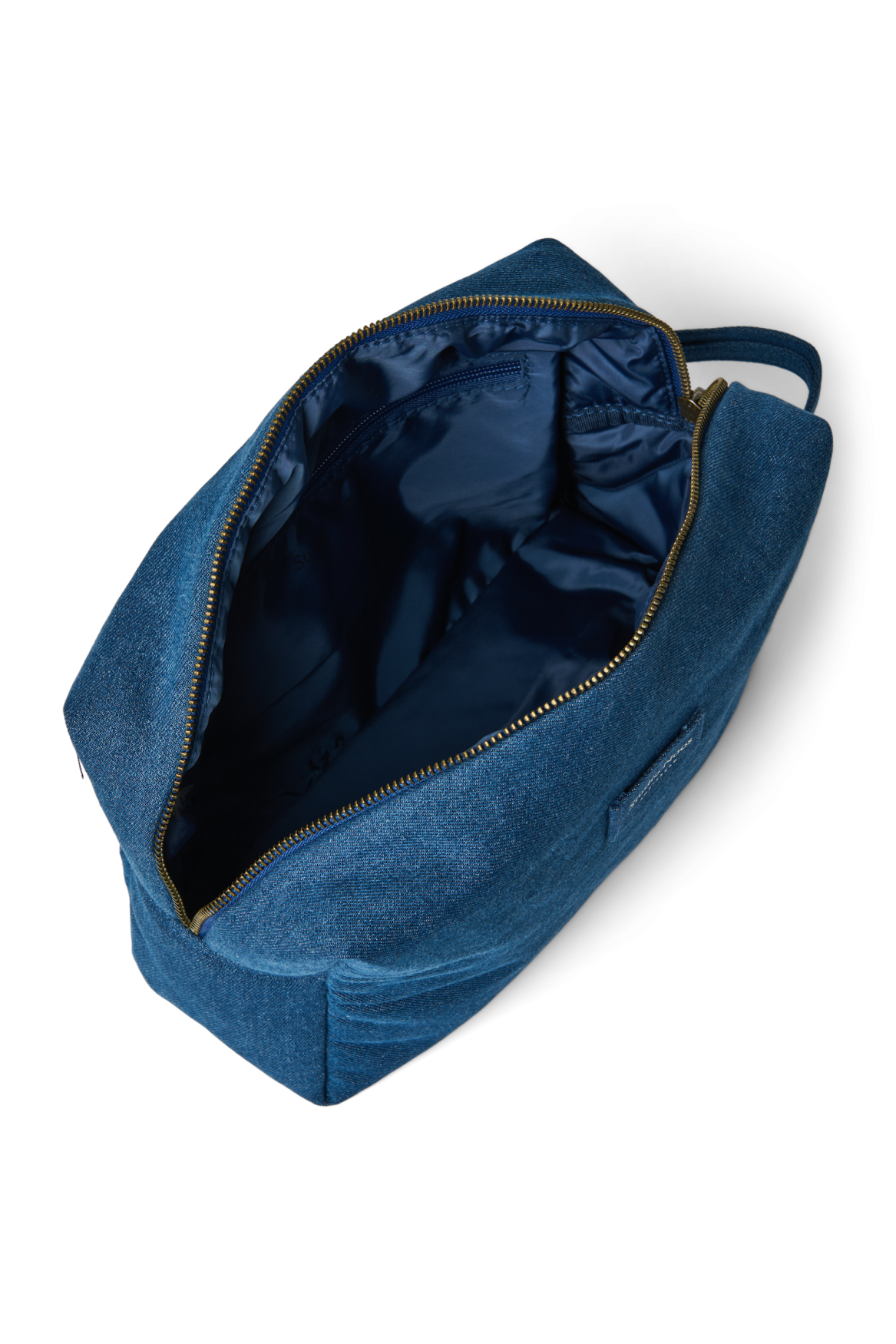 Denim Toiletry Bag | Dark Blue
