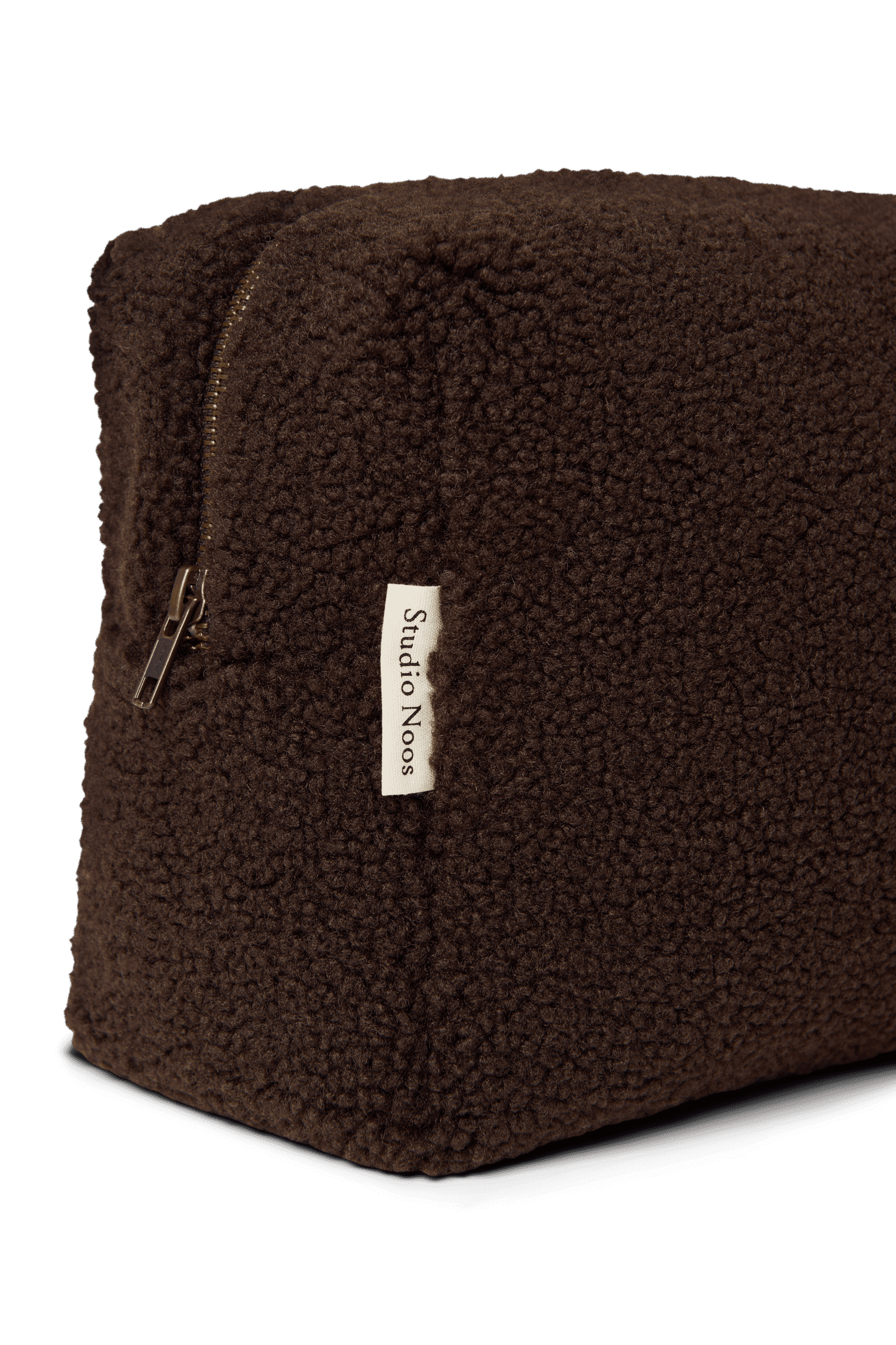 Teddy Toiletry Bag | Chocolate
