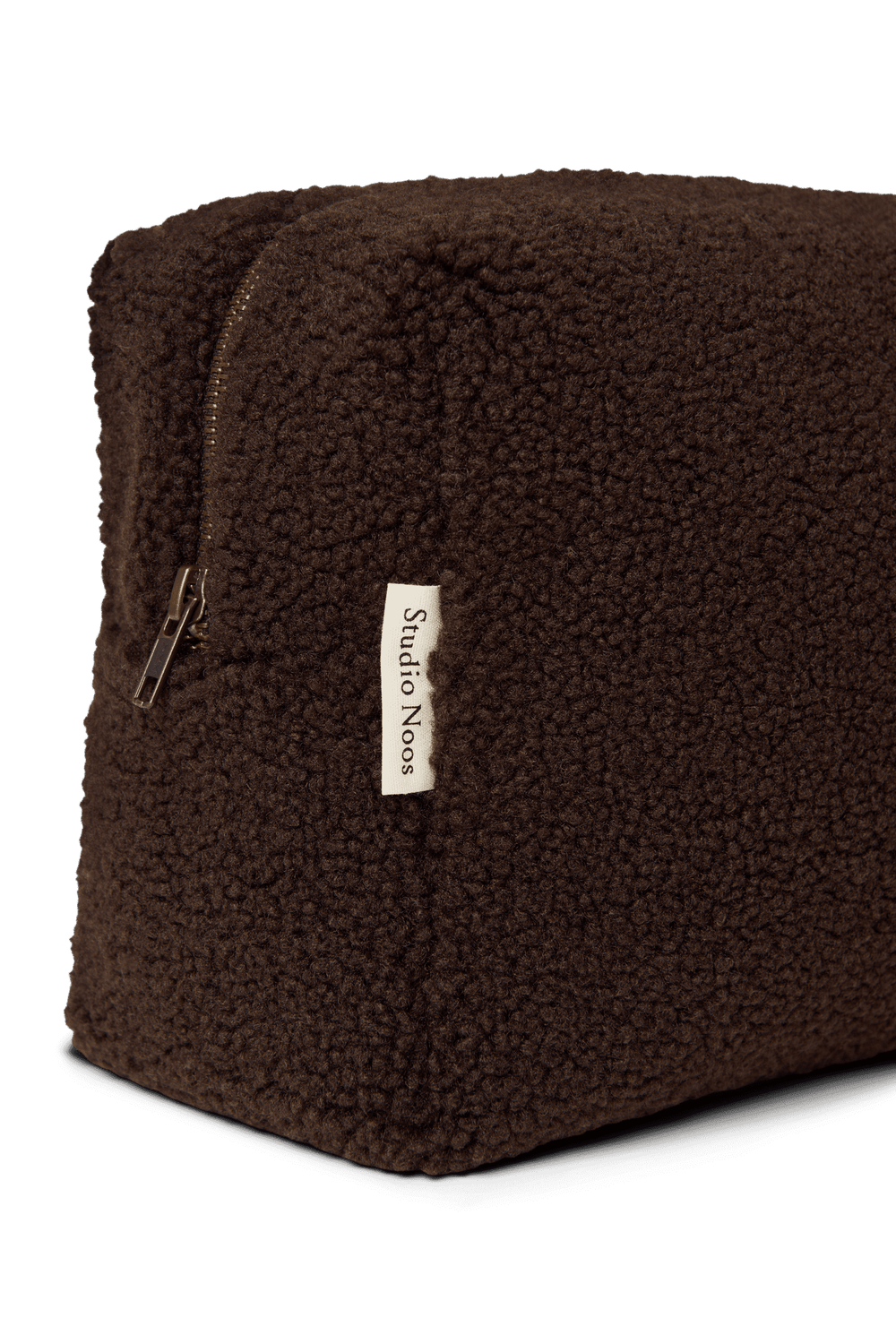 Teddy Toiletry Bag | Chocolate