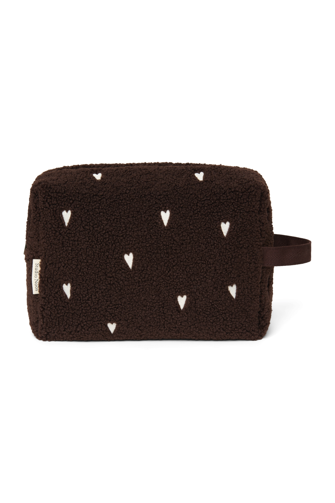 Teddy Toiletry Bag | Chocolate Hearts