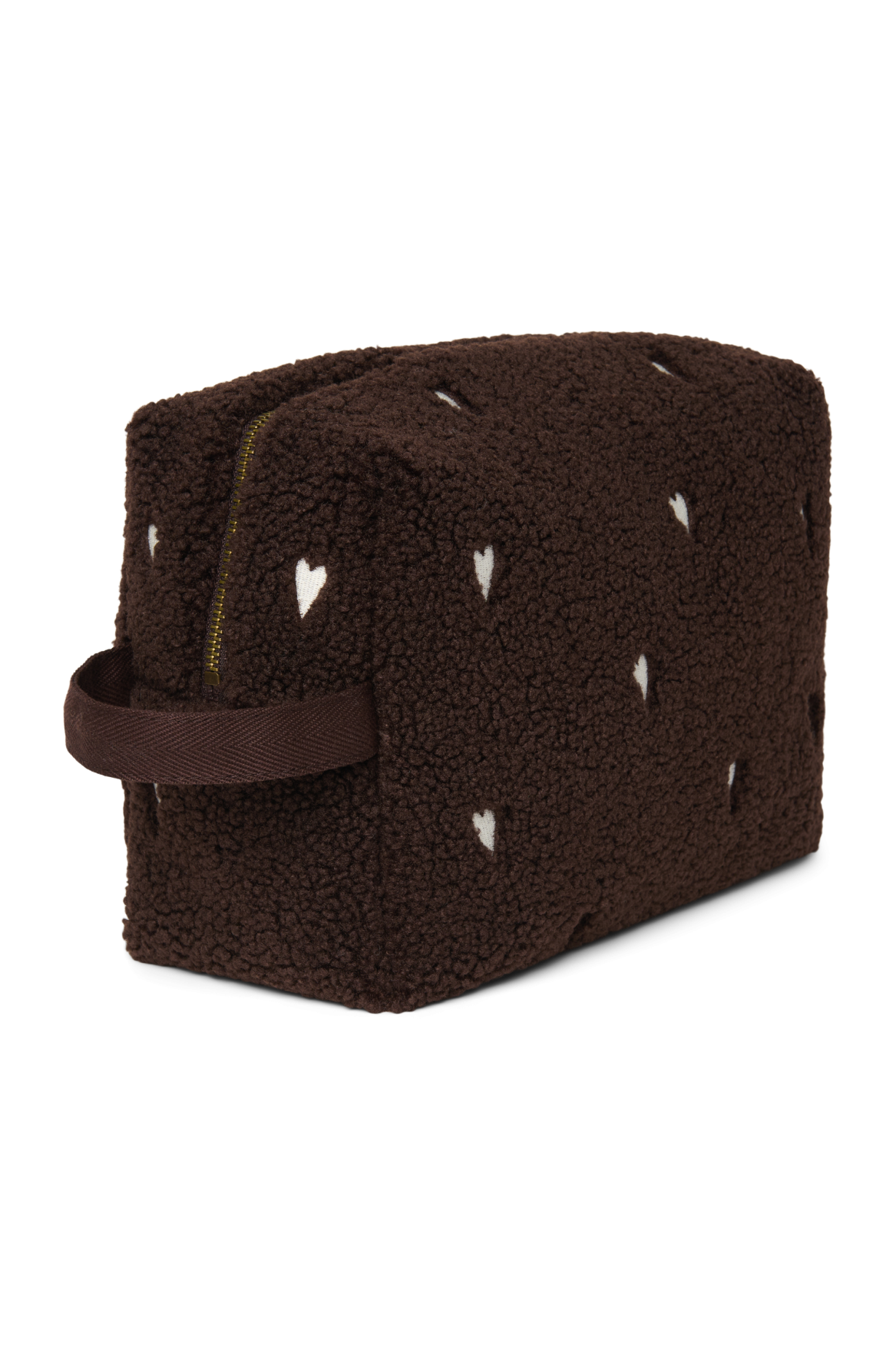 Teddy Toiletry Bag | Chocolate Hearts