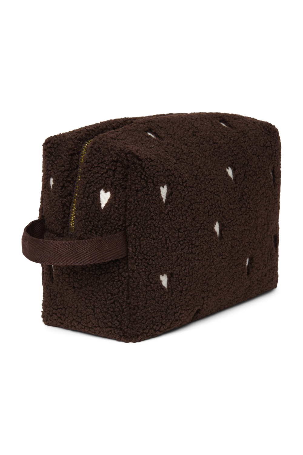 Teddy Toiletry Bag | Chocolate Hearts