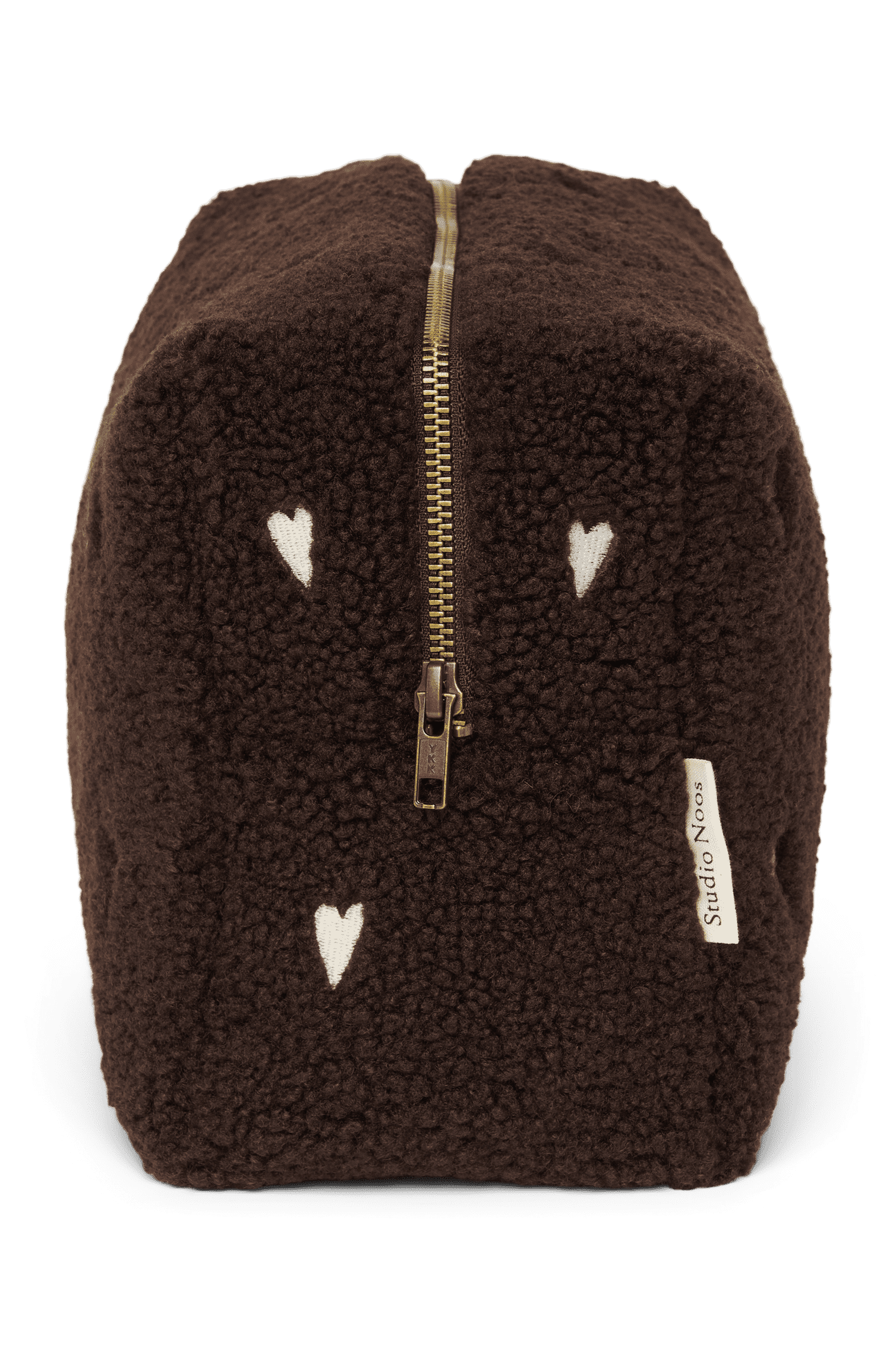 Teddy Toiletry Bag | Chocolate Hearts