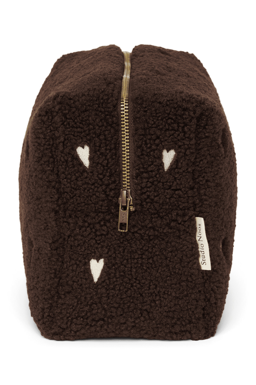 Teddy Toiletry Bag | Chocolate Hearts