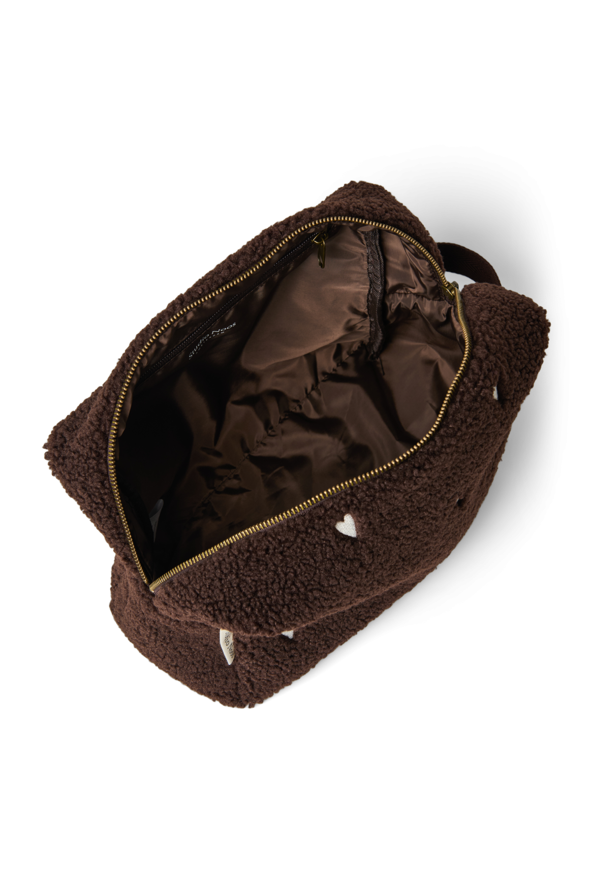 Teddy Toiletry Bag | Chocolate Hearts