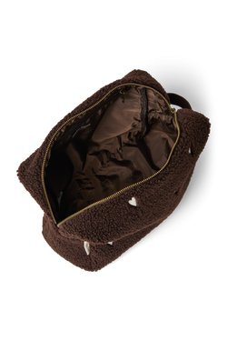 Teddy Toiletry Bag | Chocolate Hearts