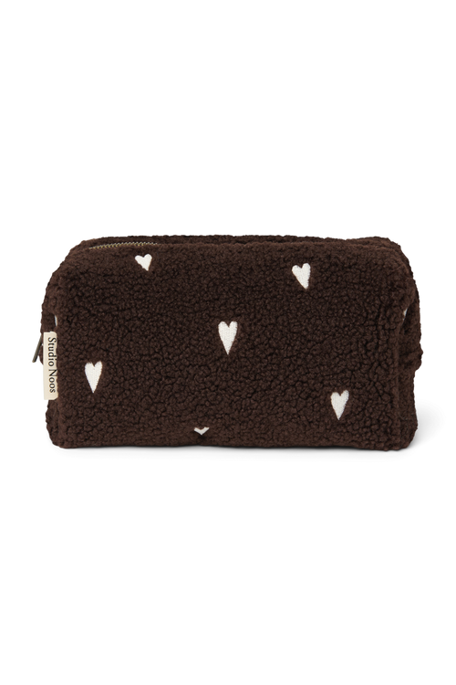 Teddy Pouch | Chocolate Hearts
