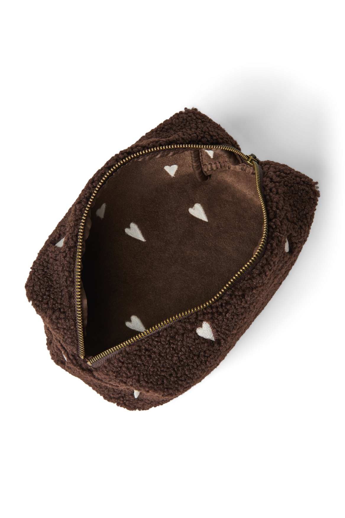 Teddy Pouch | Chocolate Hearts