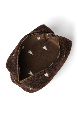 Teddy Pouch | Chocolate Hearts