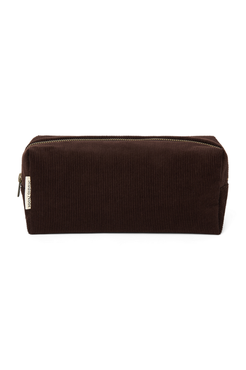 Rib Puffy Pochette | Brun Foncé