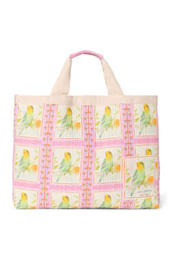 Beach Bag | Maison Mangostan x Studio Noos Birds