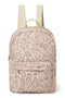 Puffy Midi Backpack | Beige Leopard