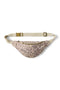 Puffy Mini Fanny Pack | Beige Leopard