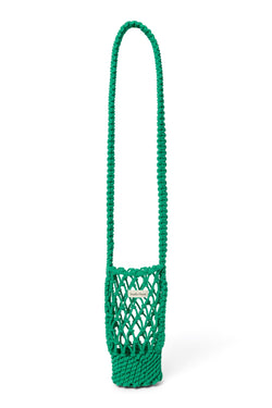 Macramé Bottle Bag | Green