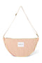Poplin Striped Adult Fanny Pack | Butter Yellow
