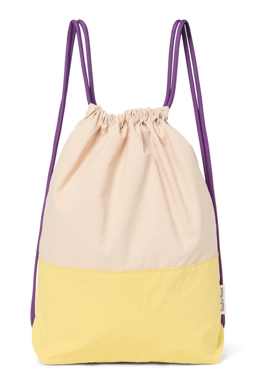 Patchwork Gym Bag | Butter Yellow