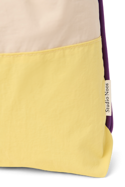 Patchwork Gym Bag | Butter Yellow