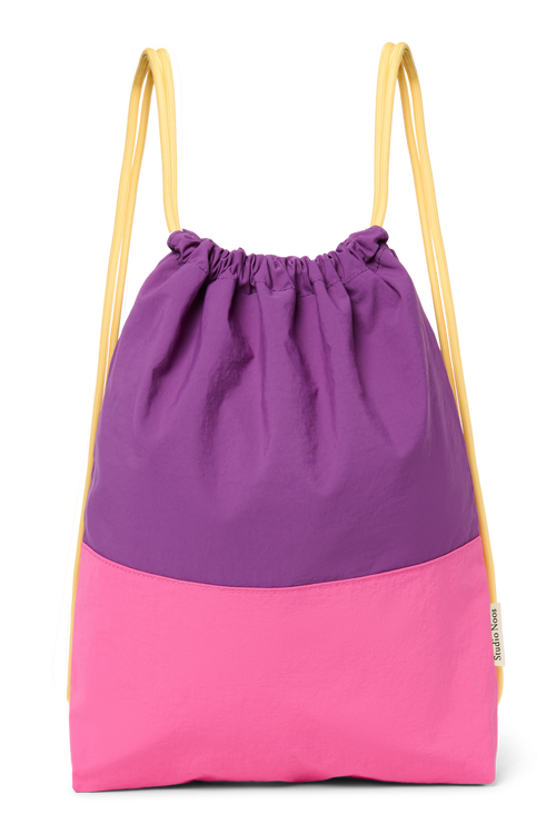 Patchwork Gym Bag | Bright Pink