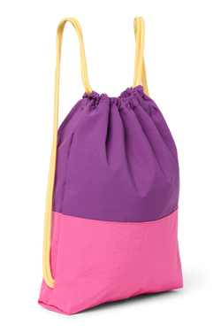 Patchwork Gym Bag | Bright Pink