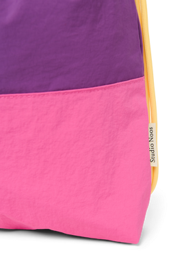 Patchwork Gym Bag | Bright Pink