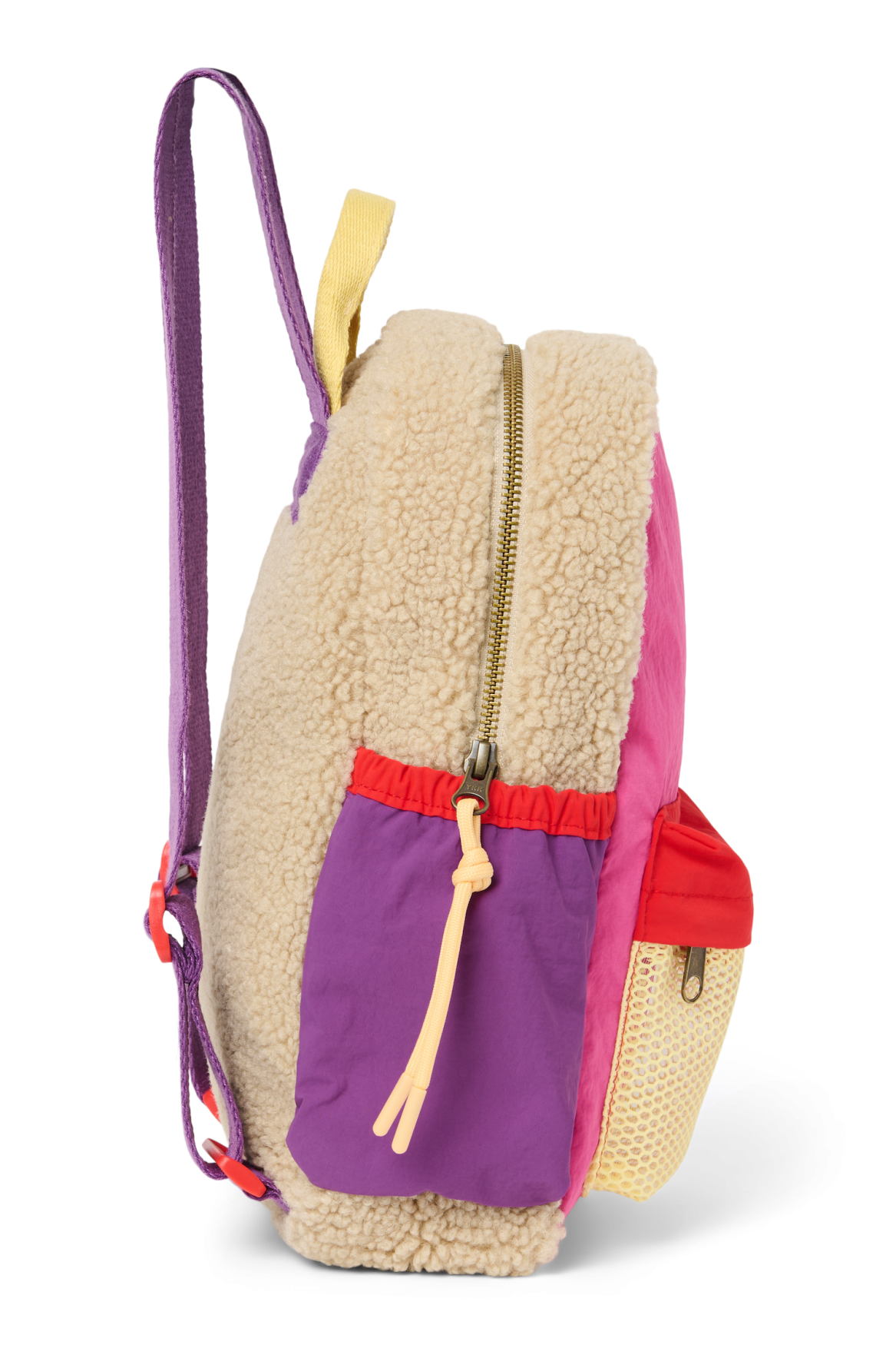 Patchwork Mini Sac à dos | Bright Pink