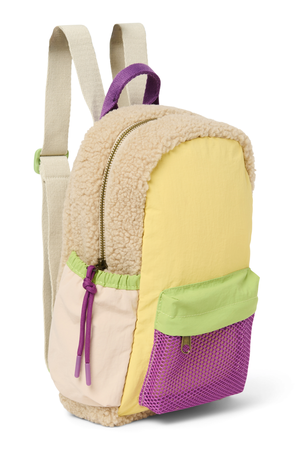 Patchwork Mini Sac à dos | Butter Yellow