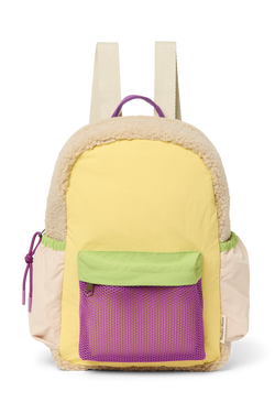 Patchwork Midi Backpack | Butter Yellow