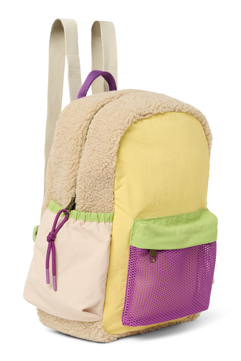 Patchwork Midi Sac à dos | Butter Yellow