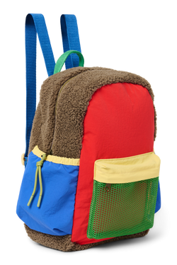 Patchwork Midi Sac à dos | Fiery Red