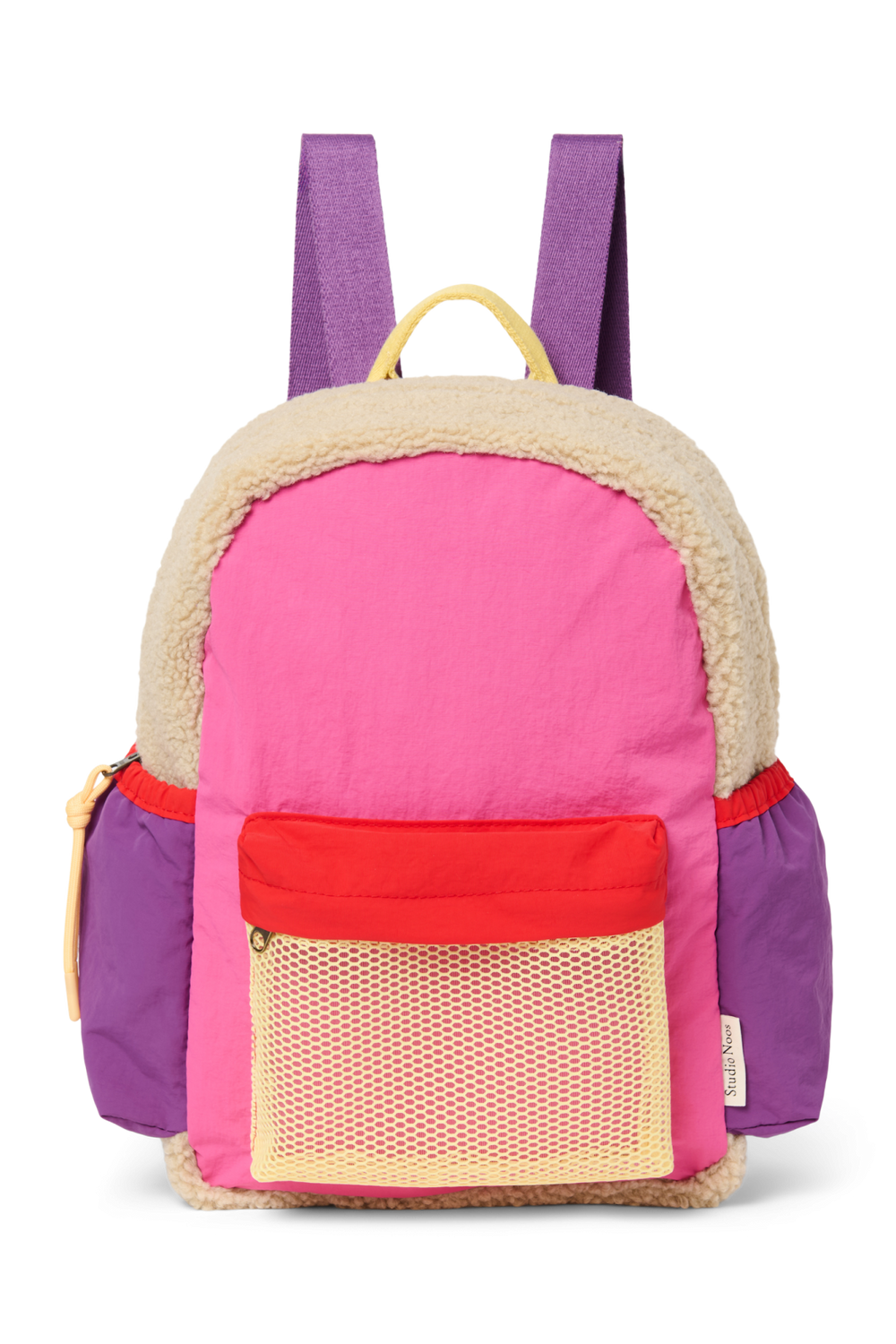 Patchwork Midi Rugzak | Roze