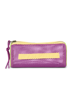 Patchwork trousse | Bright Pink